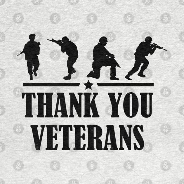 Thank You Veterans by SrboShop